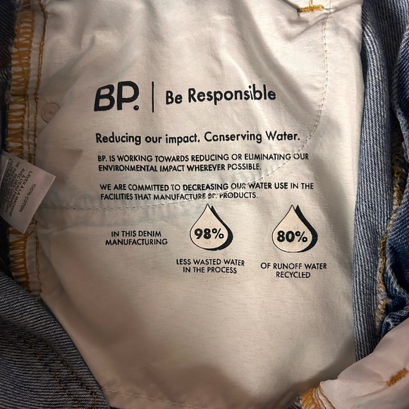 BP wide leg baggy ripped jeans - Picture 4 of 8